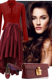 VALENTINE SKIRT AND BLAZER 2021