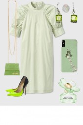 GREEN DRESS 3192022