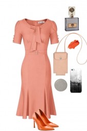  ORANGE DRESS 3202022