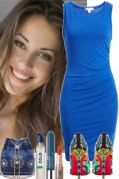 BLUE DRESS 5302022