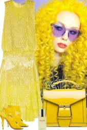 YELLOW SUMMER DRESS [] 6522