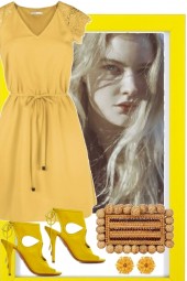 YELLOW DRESS 71822