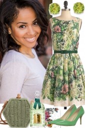 FLORAL DRESS - - - 7/18/2022