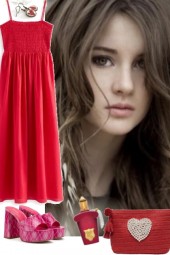 RED TUBE TOP DRESS 7 20 2022