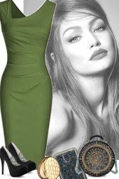 GREEN DRESS .,.,.,.,.,., 7302022