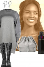 SWEATSHIRT DRESS 9-12-2022