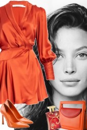 ORANGE DRESS 9 28 2022