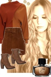 SUEDE SKIRT AND PULLOVER 9 28 2022