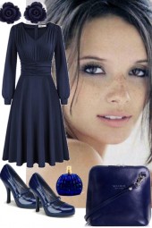 NAVY BLUE DRESS 10 2 2022