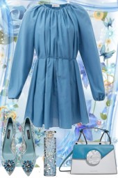 BLUE DRESS 10 5 2022