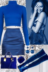 BLUE SHIRT AND SKIRT 10 25 2022