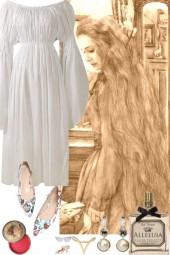 WHITE DRESS ~ 11722