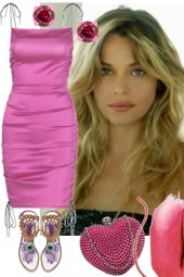 PINK DRESS 4523