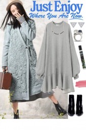 COAT, DRESS, BOOTS - 42823 