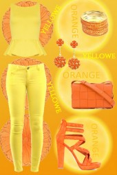 Yellowe and Orange day :)