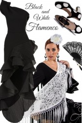 Black &amp; White Flamenco