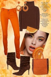 Brown &amp; Orange