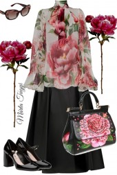 Dolce &amp; Gabbana Floral Blouse 