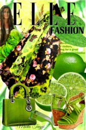 Fashion inspirations (lime)