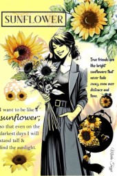I want to be like a sunflower