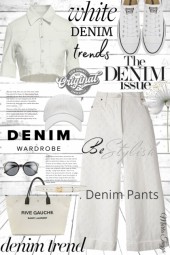 White Denim Trends