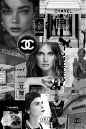 Chanel collage