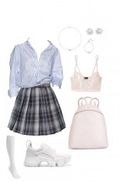 Modern schoolgirl