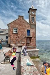 A house on the sea front