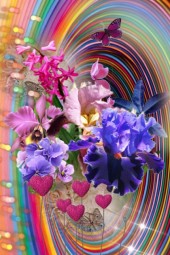 Rainbow bouquet