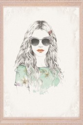 A girl in sunglasses 2