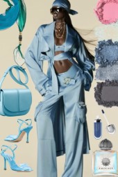Sky blue outfit 2