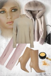 Sheepskin coat