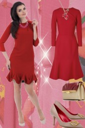 Red dresses