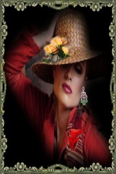 Lady in a straw hat 2