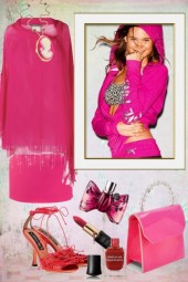 Magenta tunic