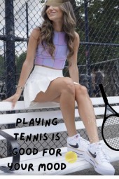 Playing tennis is good