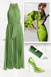 Bright green elegance