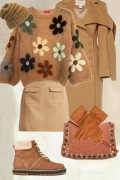 Ocher outfit winter