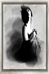 A portrait in black and white 4