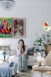 White sitting room