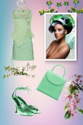 Mint green outfit 22