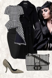 Houndstooth outfit