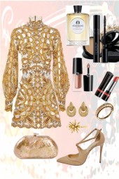 Gold dress 22