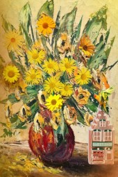 A bouquet in yellow