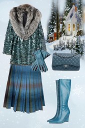 Elegant winter outfit