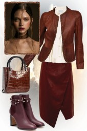 Chic in chocolate brown