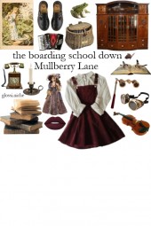 the boarding school down Mullberry Lane