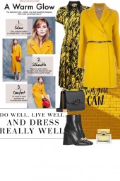 Yellow colour look