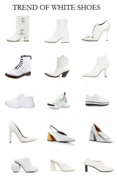 TREND OF WHITE SHOES