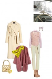 Straw beige set